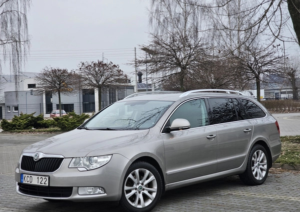 Skoda Superb cena 44900 przebieg: 224000, rok produkcji 2013 z Szydłowiec małe 631